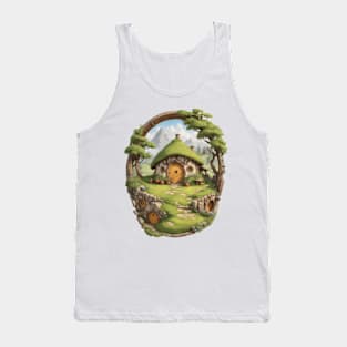 Fantasy cottage in the enchanted forest Tank Top